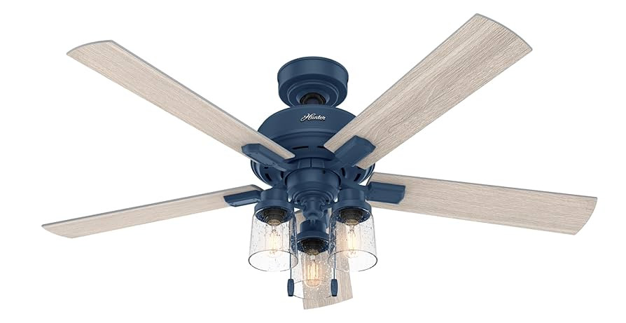 Hunter Fan Company, 50310, Hartland Ceiling Fan with LED Light Kit and Pull Chain | Amazon (US)