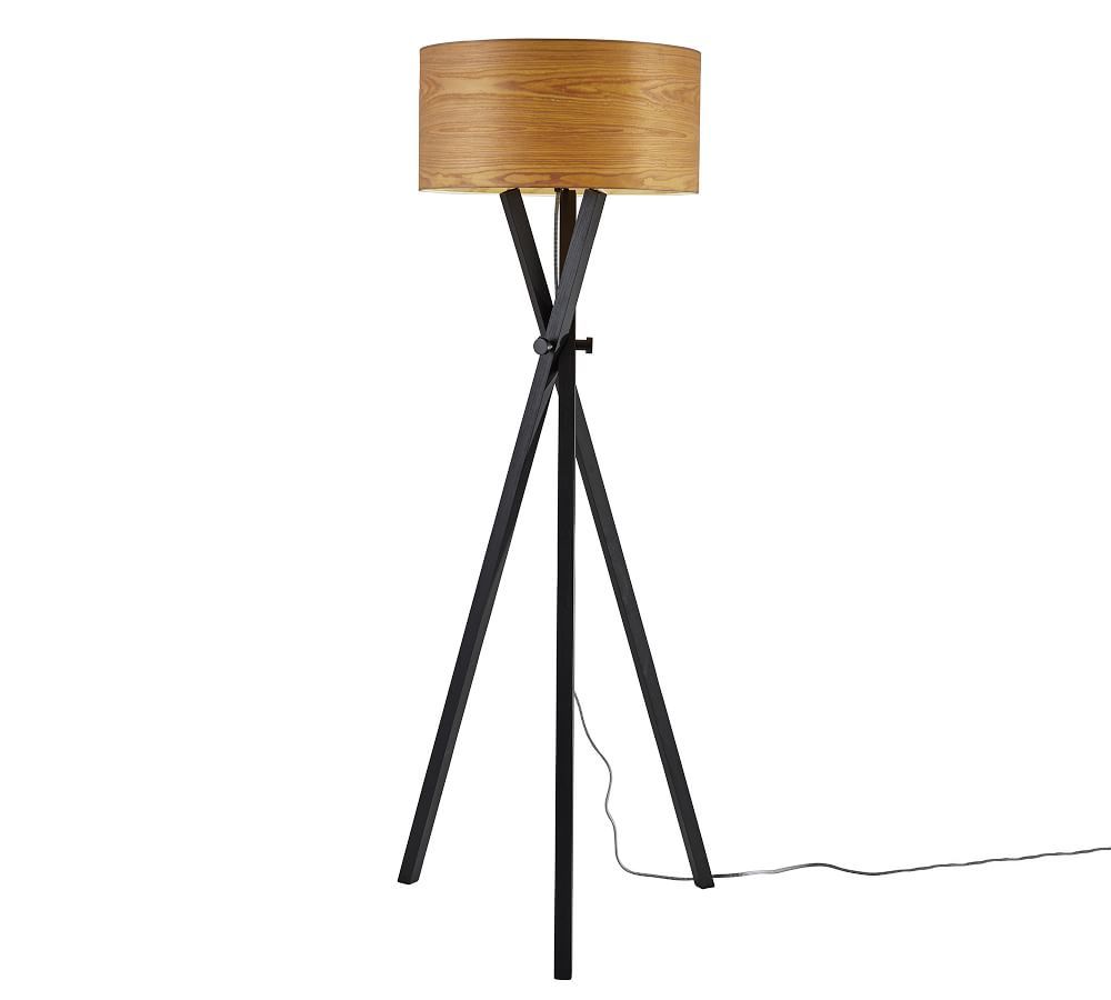 Layne Wood Floor Lamp | Pottery Barn (US)