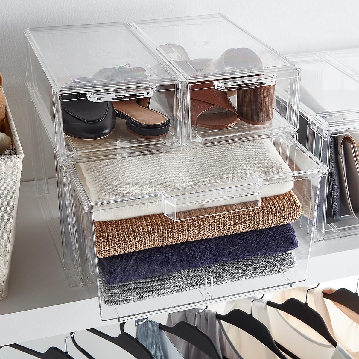 Sweater Drawer Clear | The Container Store