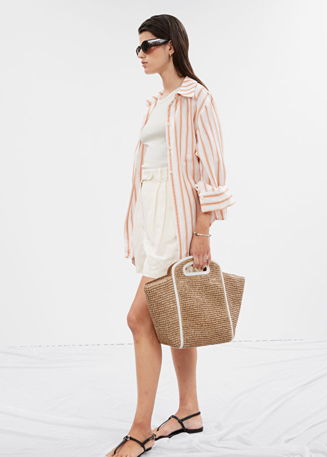 Large Straw Tote | & Other Stories US
