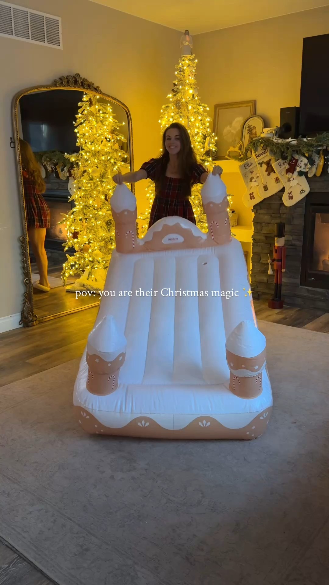 I take my role as Mrs. Clause very seriously! Make Christmas memorable with @funboy sleepover beds and blow up decor. The easiest way to make a huge impact on your families holiday memories! #ad #funboy 

#LTKCyberWeek #LTKHoliday #LTKmomlife