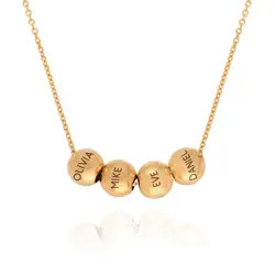 The Balance Charm Necklace in Gold Plating | Theo Grace by Nicky Hilton