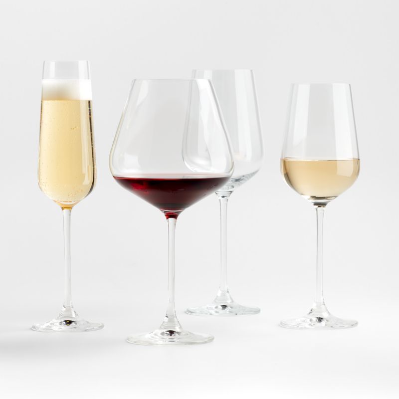 Oversized Hip Wine Glasses | Crate & Barrel | Crate & Barrel