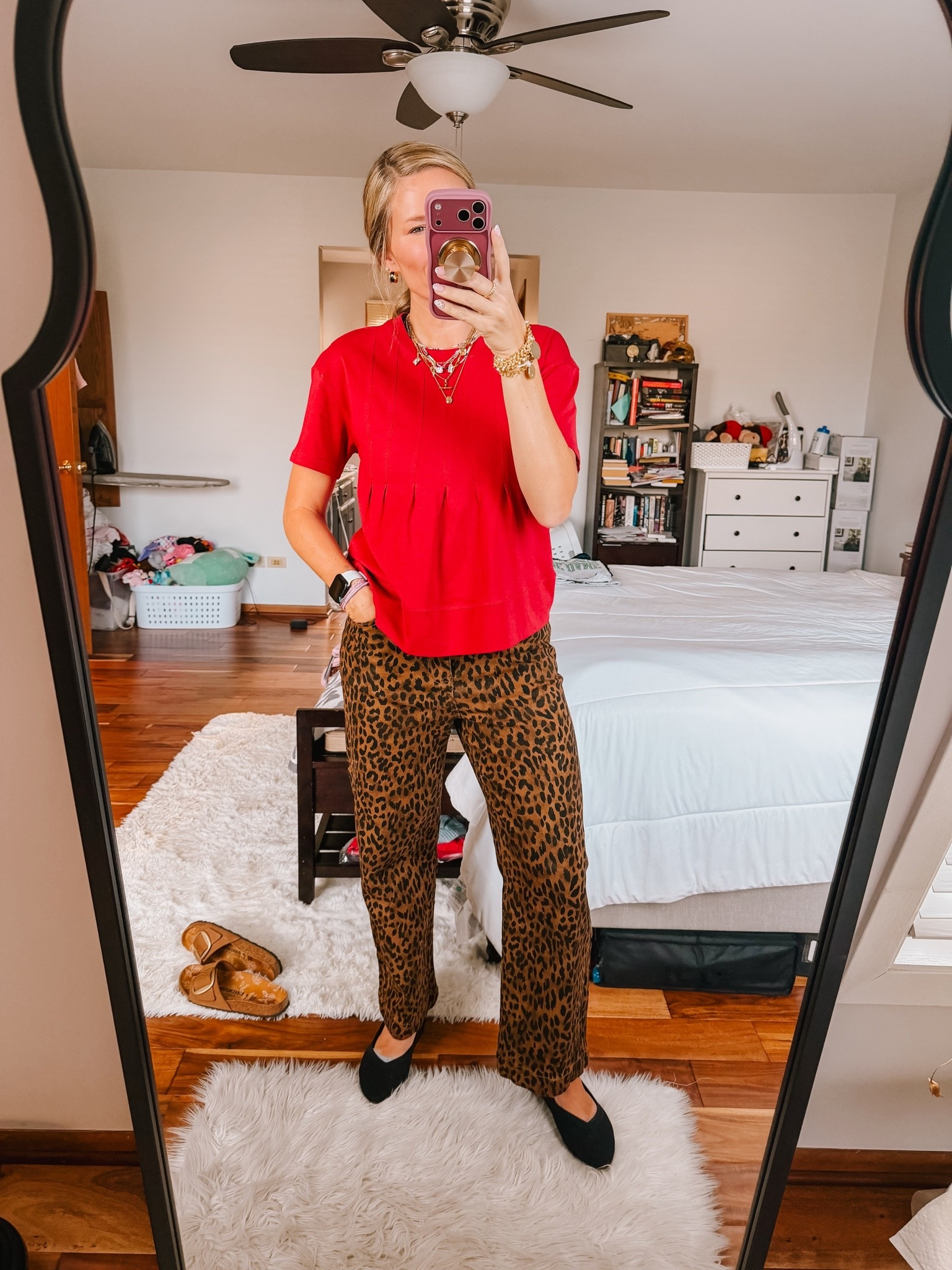 Rolling through the first week and had an interesting conversation about my pants today with some students! I consider animal print to basically be a neutral and not everyone agreed with me! What do you think??

#LTKootd #LTKOver40 #LTKWorkwear