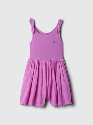 babyGap Crinkle Gauze Romper | Gap (US)
