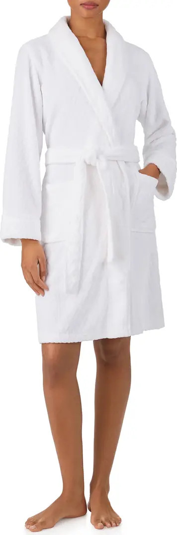 Fleece Monogram Robe | Nordstrom