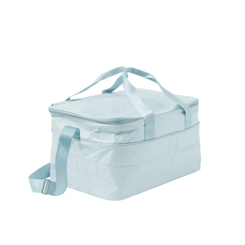 powder blue large cooler bag | minnow