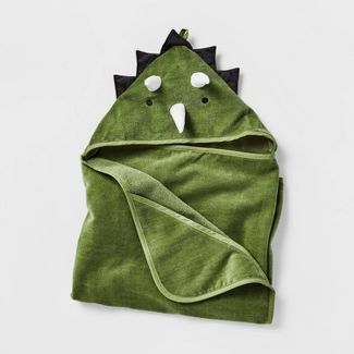 25"x50" Dinosaur Hooded Towel - Pillowfort™ | Target