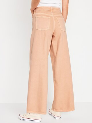 Mid-Rise Baggy Wide-Leg Jeans | Old Navy (US)