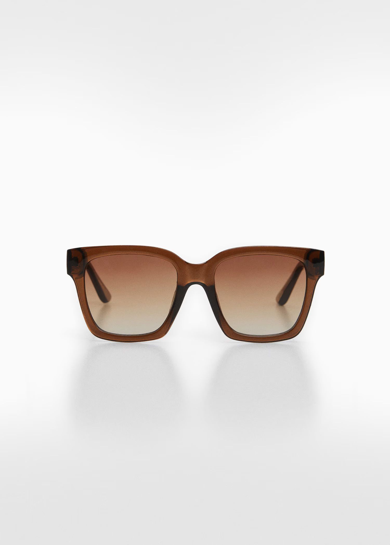 Squared frame sunglasses -  Women | Mango USA | MANGO (US)