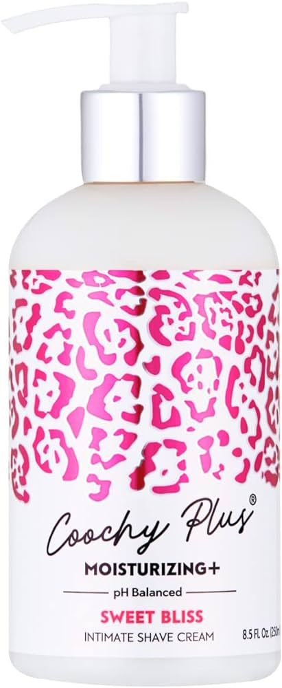Coochy Plus Intimate Shaving Cream SWEET BLISS For Pubic, Bikini Line, Armpit - Rash-Free With Pa... | Amazon (US)