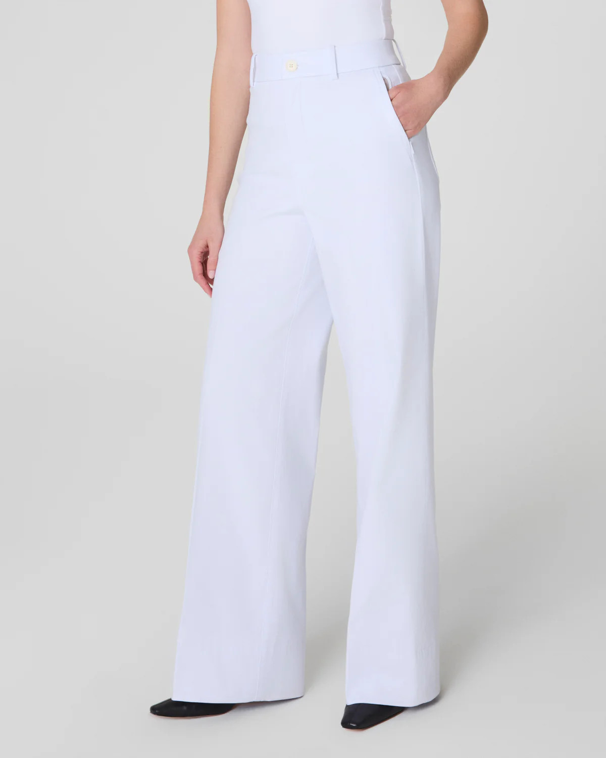 SPANXsupersmooth™ Stretch Twill Wide Leg Pant | Spanx