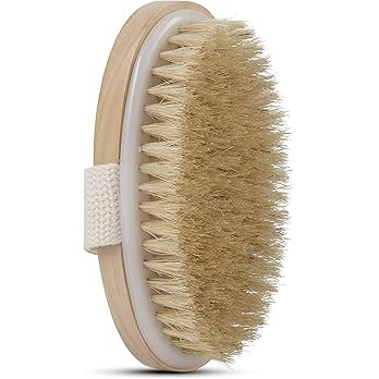 Dry Skin Body Brush - Improves Skin's Health and Beauty - Natural Bristle - Remove Dead Skin and ... | Amazon (US)