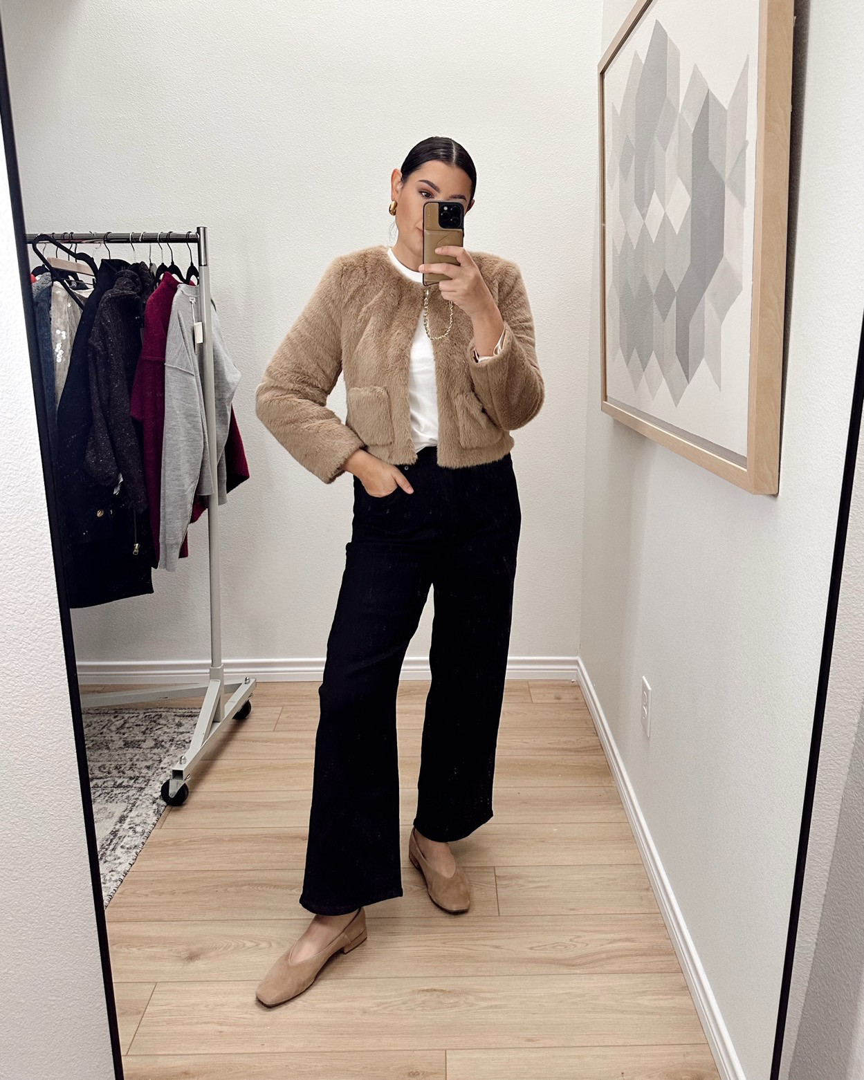 J.Crew is 50% off!! 

This jacket is unnecessary I’ll admit but it’s so fun. At 50% off I was like why not? 

I would suggest a size up if jackets run small for you in your arms or across the shoulders. It fits a bit more narrow than I was expecting. This one is also 50% off!.  

 