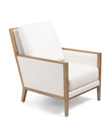28x37.75 Solid Wood Frame Celia Accent Chair | Chairs & Seating | Marshalls | Marshalls