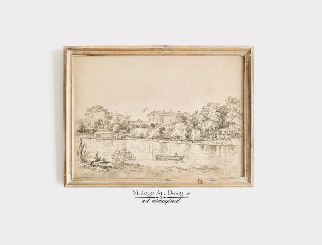 Sketch Antique Print, Vintage Paintings, Digital Art, Digital Prints, Neutral Wall Art, Vintage P... | Etsy (US)
