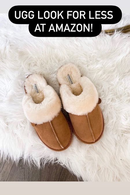 UGG look for less slippers from Amazon on sale for Black Friday! #founditonamazon 

#LTKshoecrush #LTKCyberWeek #LTKsalealert