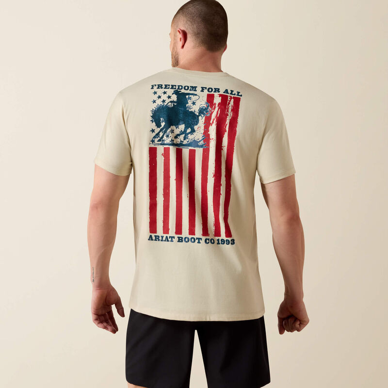 Ariat Split Freedom Painted Classic Fit T-Shirt | Ariat (US)