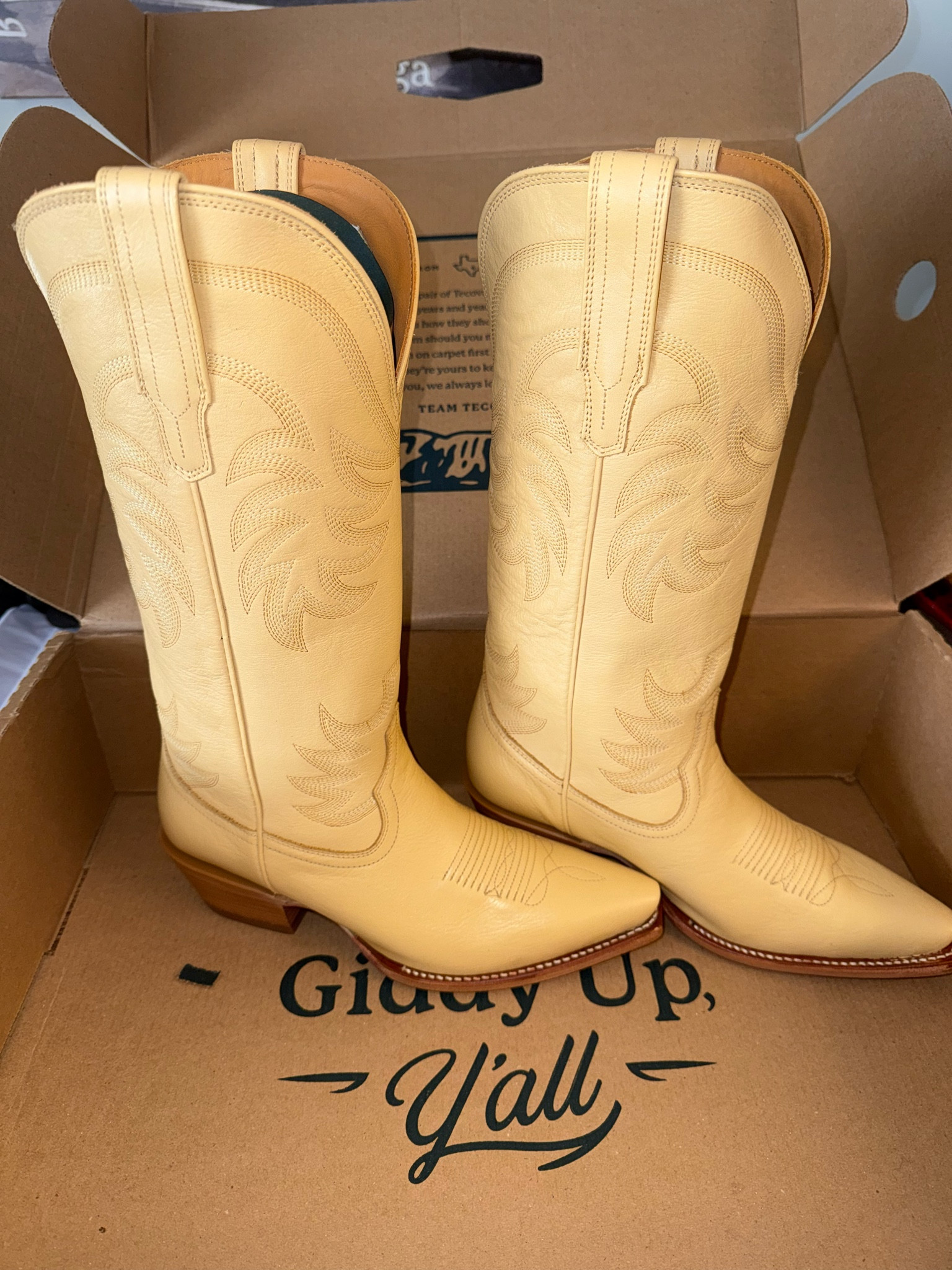 The most perfect butter yellow cowboy boot 🤠💛

#LTKGiftGuide #LTKFestival #LTKShoeCrush