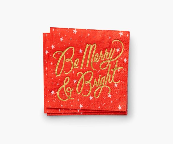 Holiday Cocktail Napkins | Rifle Paper Co.