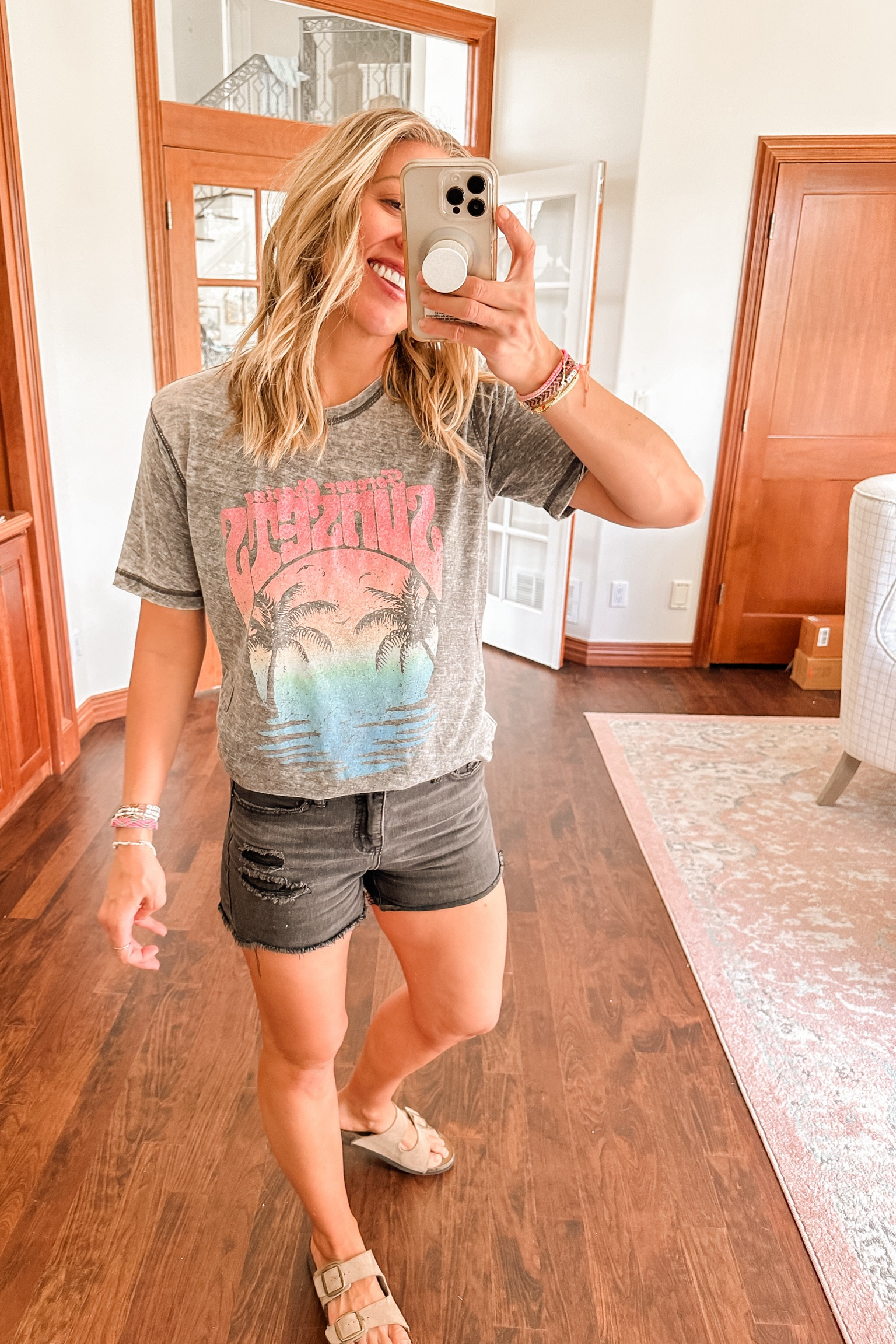 SARAHJOY25- 25% Off site wide 
SARAHJOY3- BUY 2 get one 90% off on all t shirts 

Wearing small in this one!!!

#LTKFindsUnder50 #LTKSeasonal #LTKSaleAlert