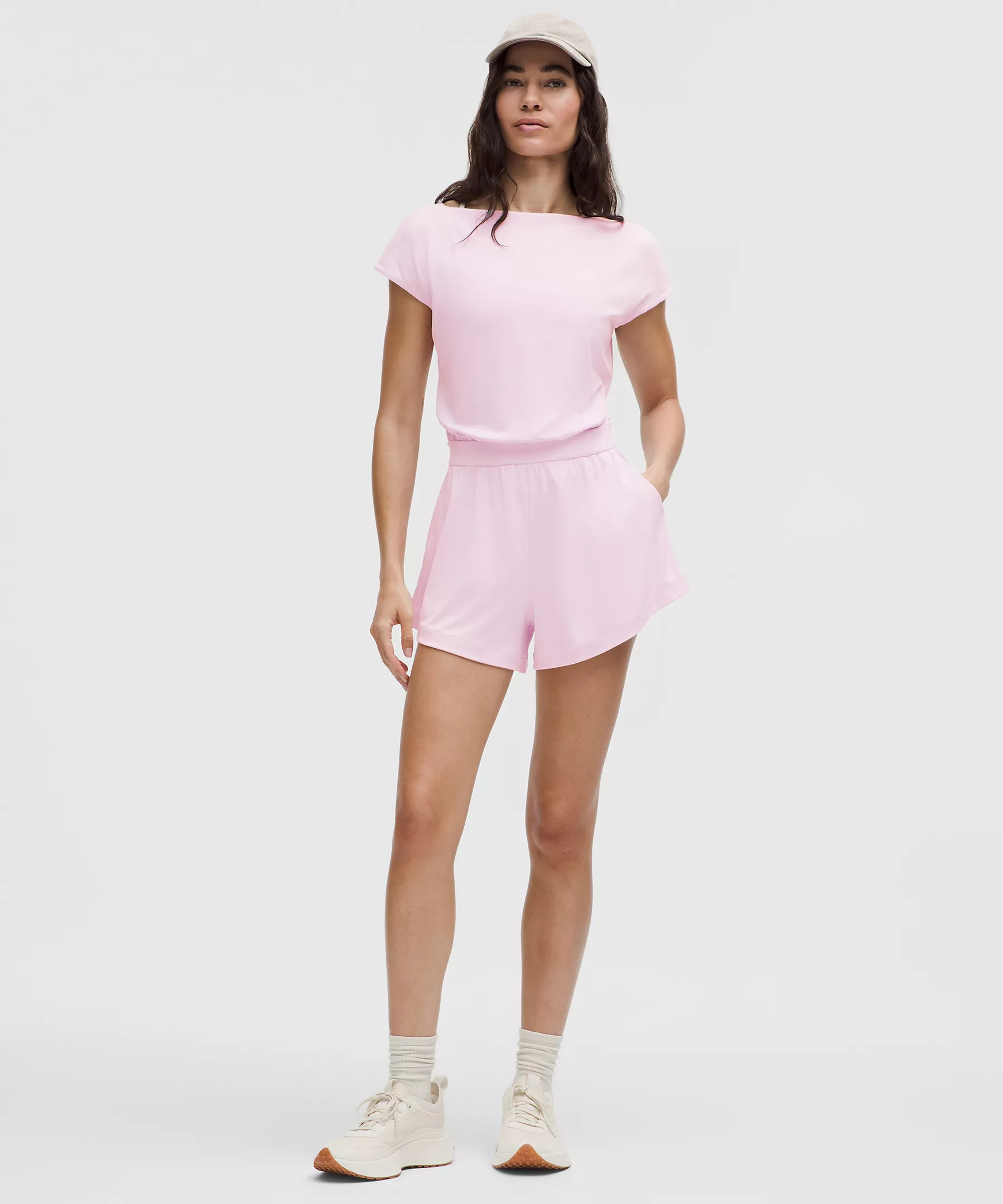 Drapey Softstreme Romper | Lululemon (US)