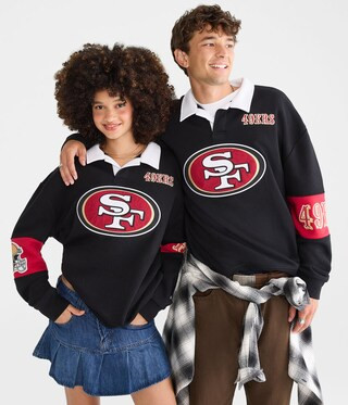 San Francisco 49ers Rugby Sweatshirt | Aeropostale