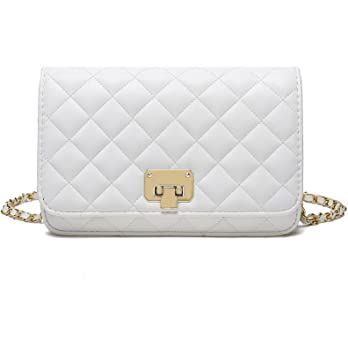 CATMICOO Quilted Small Clutch Purses for Women with Chain Strap | Amazon (US)