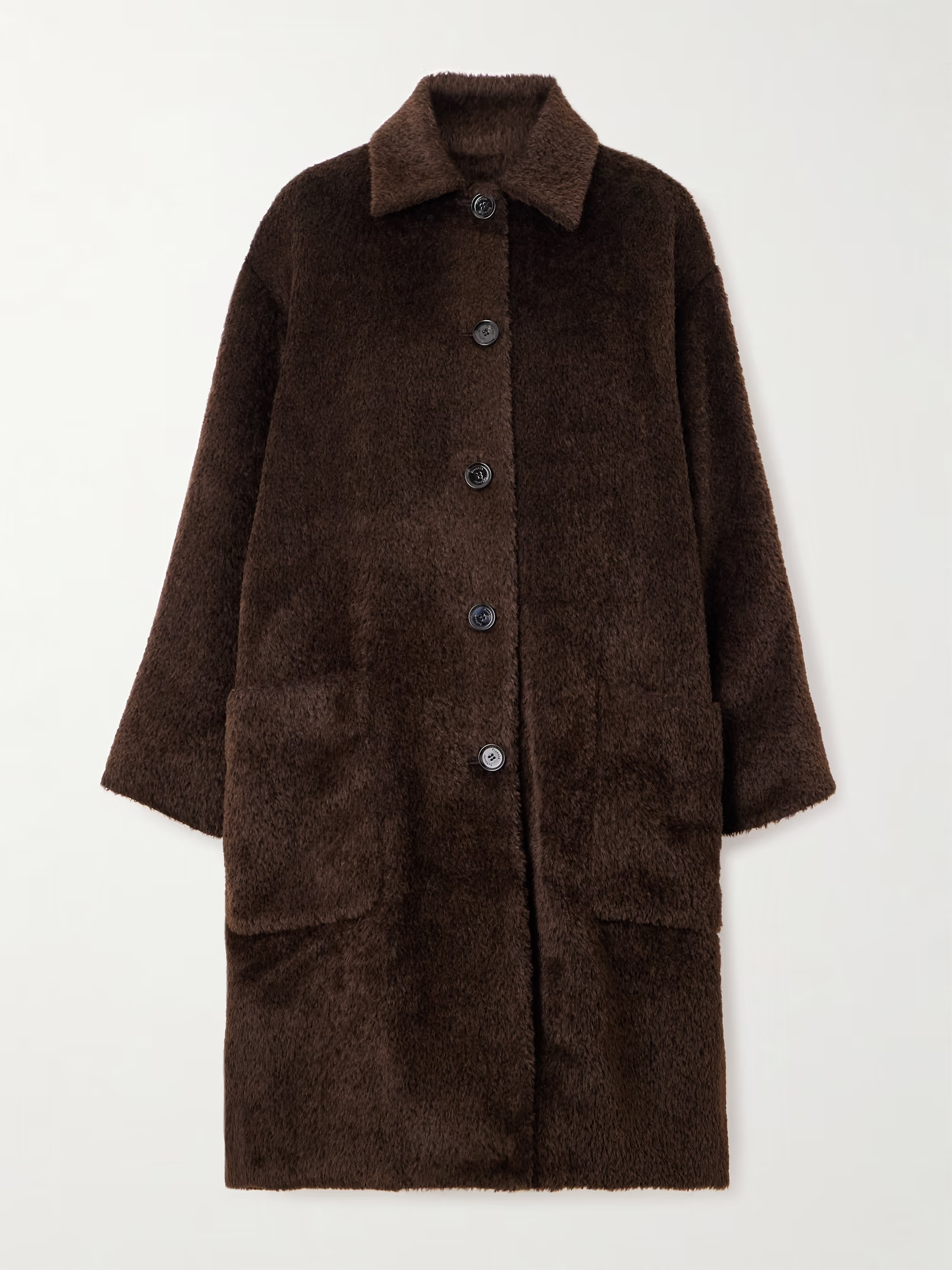Verretta alpaca and wool-blend coat | NET-A-PORTER (US)