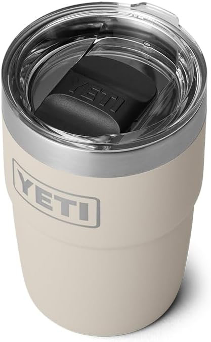 YETI Rambler 8 oz Stackable Cup, Stainless Steel, Vacuum Insulated Espresso Cup with MagSlider Li... | Amazon (US)