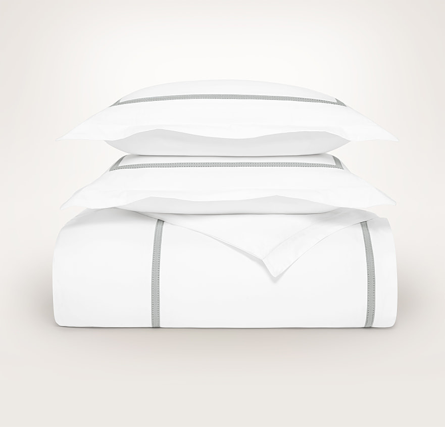 Signature Eyelet Duvet Set | Boll & Branch