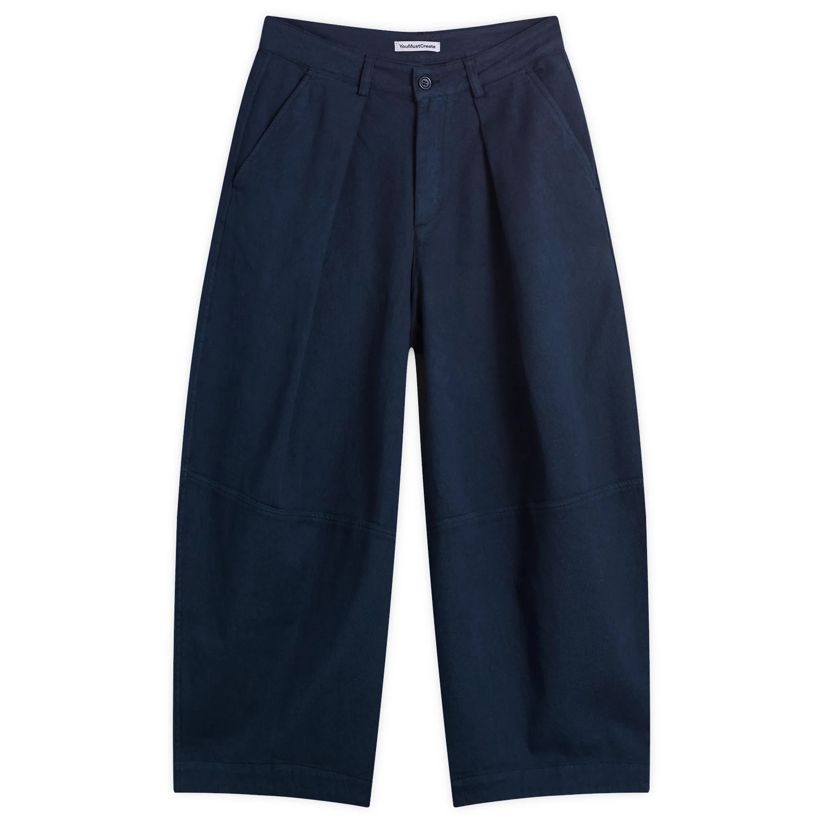 YMC Women's Deadbeat Trouser in Navy, Size Large | END. Clothing | END. Clothing