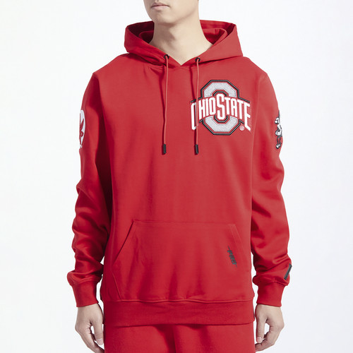 Pro Standard Mens Pro Standard Ohio State Classic Pullover Hoodie - Mens Red/White Size XL | Foot Locker (US)