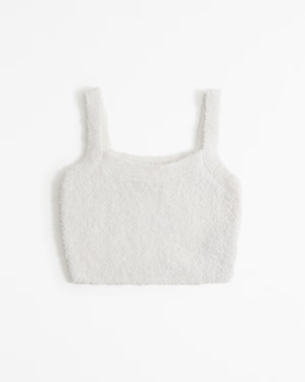 Women's Lounge Boucle Tank | Women's Clearance | Abercrombie.com | Abercrombie & Fitch (US)