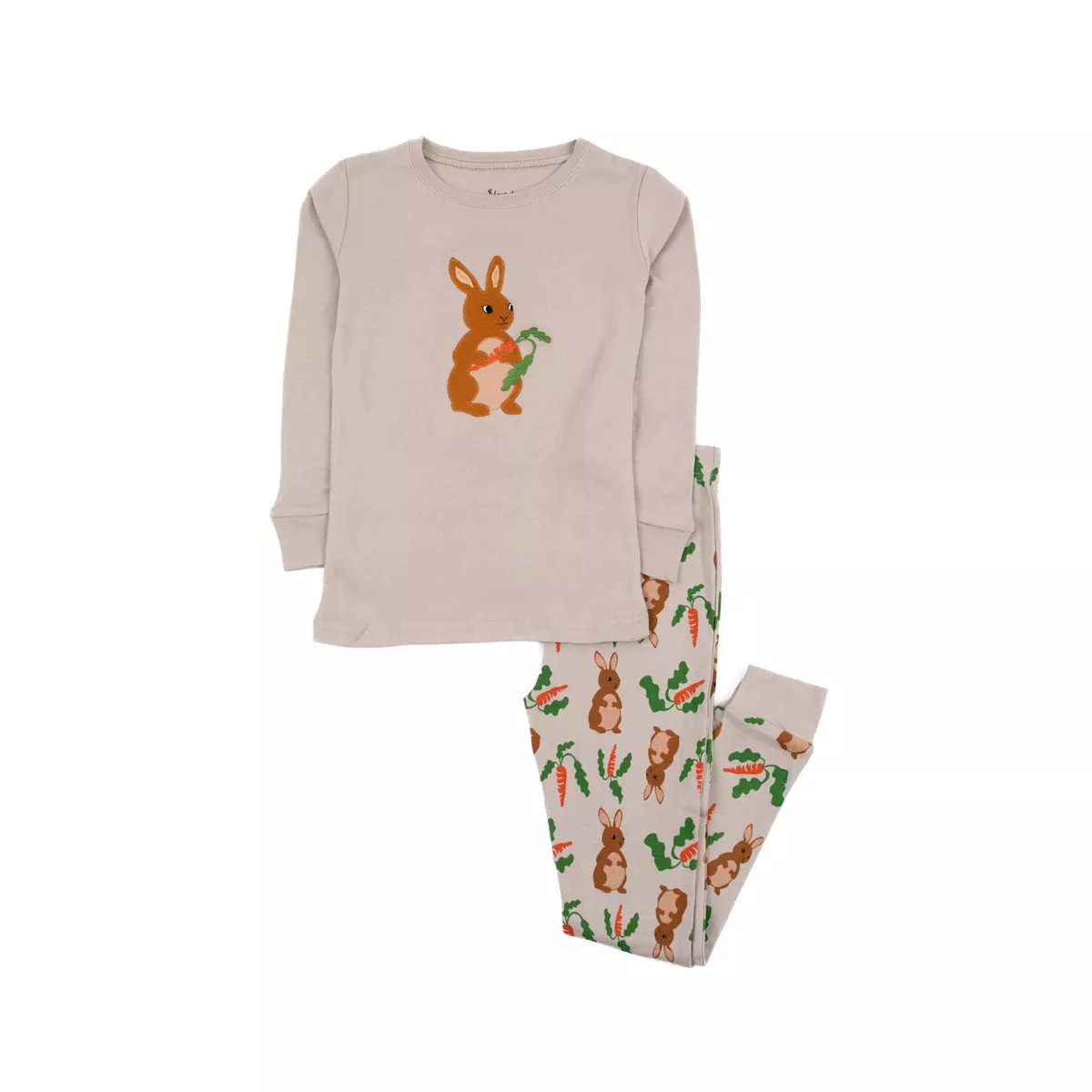 Leveret Kids Two Piece Cotton Easter Pajamas | Target