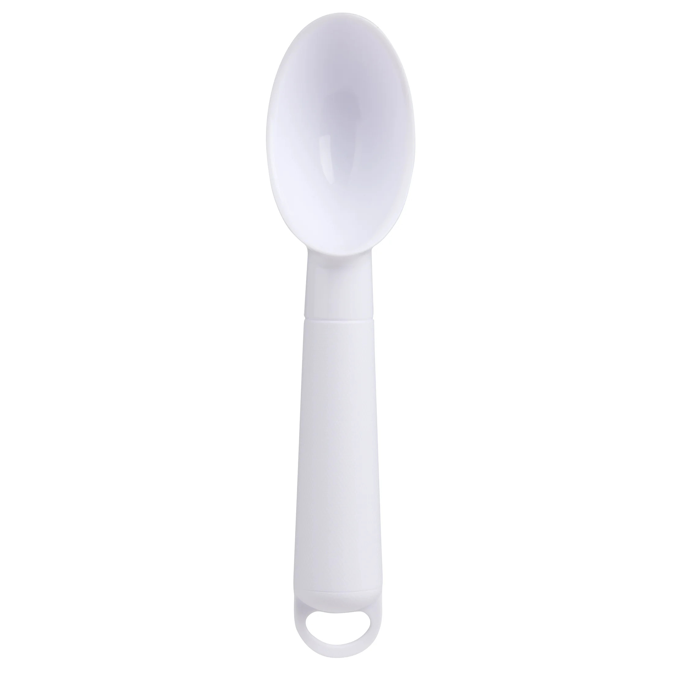 Mainstays Plastic Ice Cream Scoop Spoon, White | Walmart (US)