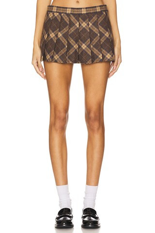 GUIZIO Fairfield Tartan Skirt in Multi from Revolve.com | Revolve Clothing (Global)