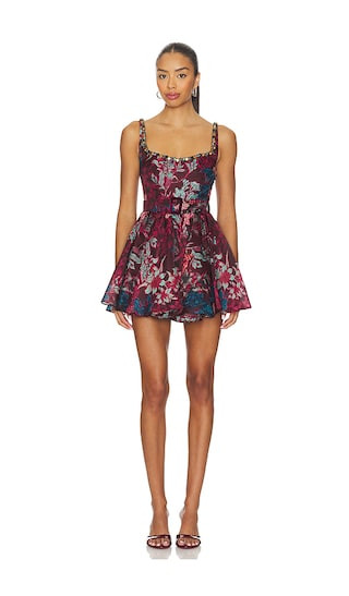 Burgundy Garden Jewel Dress in Burgundy Garden | Revolve Clothing (Global)