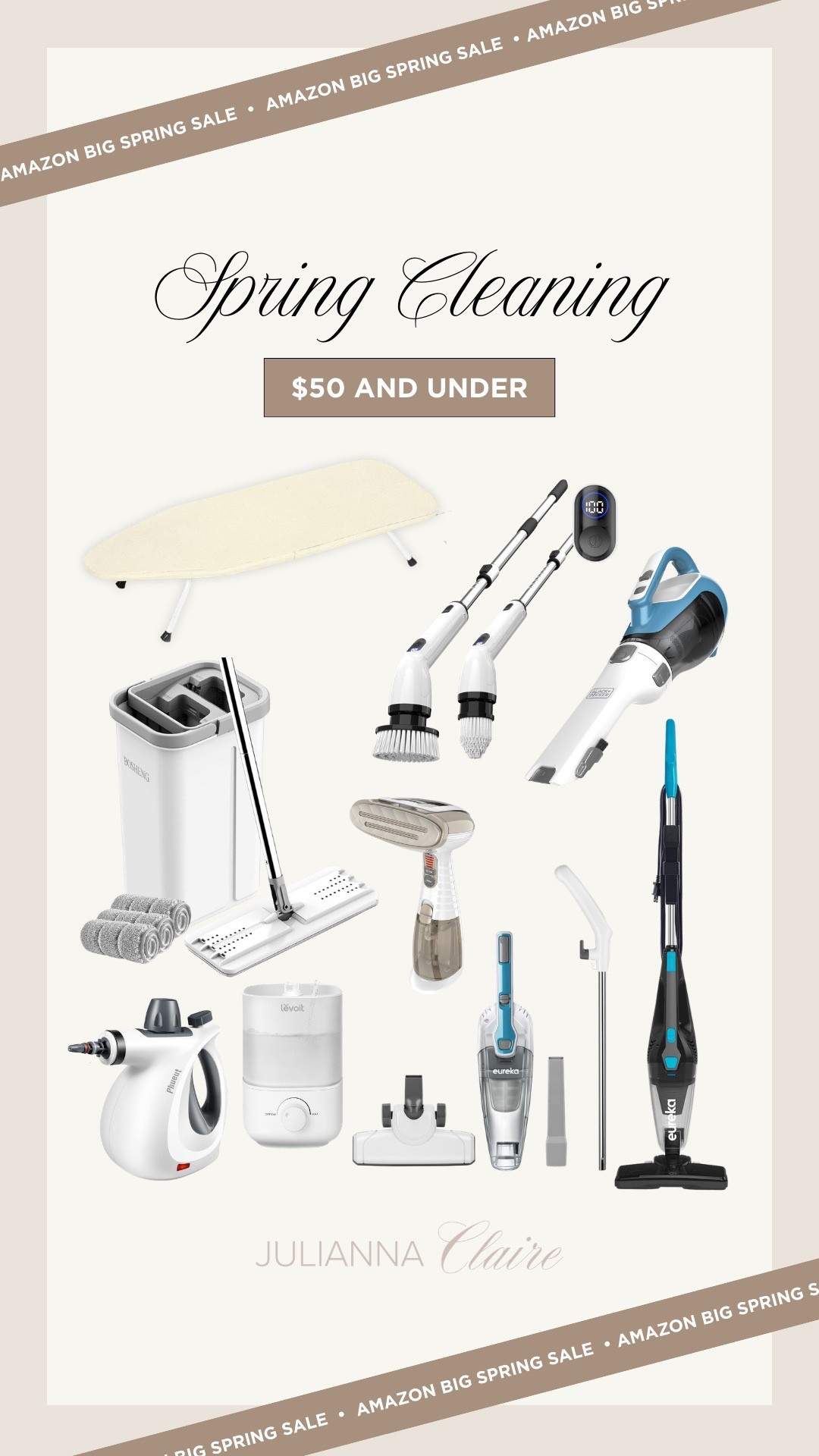 Amazon big spring deals! Spring cleaning $50 and under on sale. 

#LTKHome #LTKSaleAlert