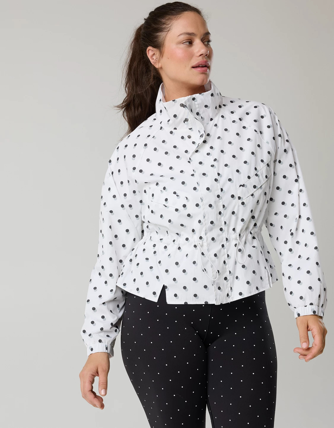 OFFLINE By Aerie Cinch Windbreaker Full Zip | American Eagle Outfitters (US & CA)
