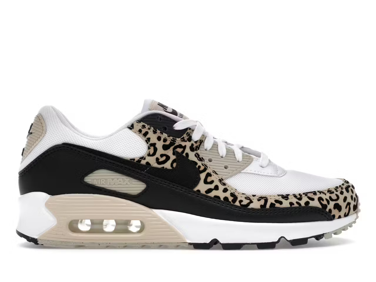 Nike Air Max 90Leopard Sanddrift Black (Women's) | StockX