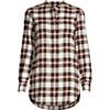 Women's Flannel A-Line Long Sleeve Tunic Top | Lands' End (US)