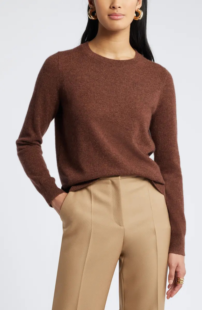 Nordstrom Crewneck Cashmere Sweater | Nordstrom | Nordstrom
