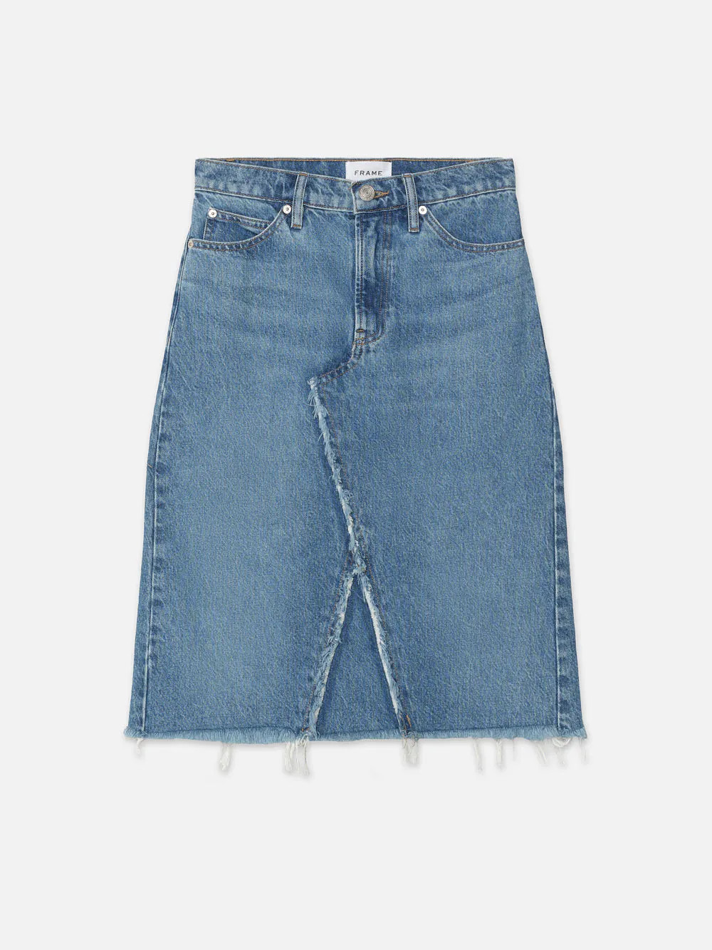 Deconstructed Skirt  in  Mabel | Frame Denim