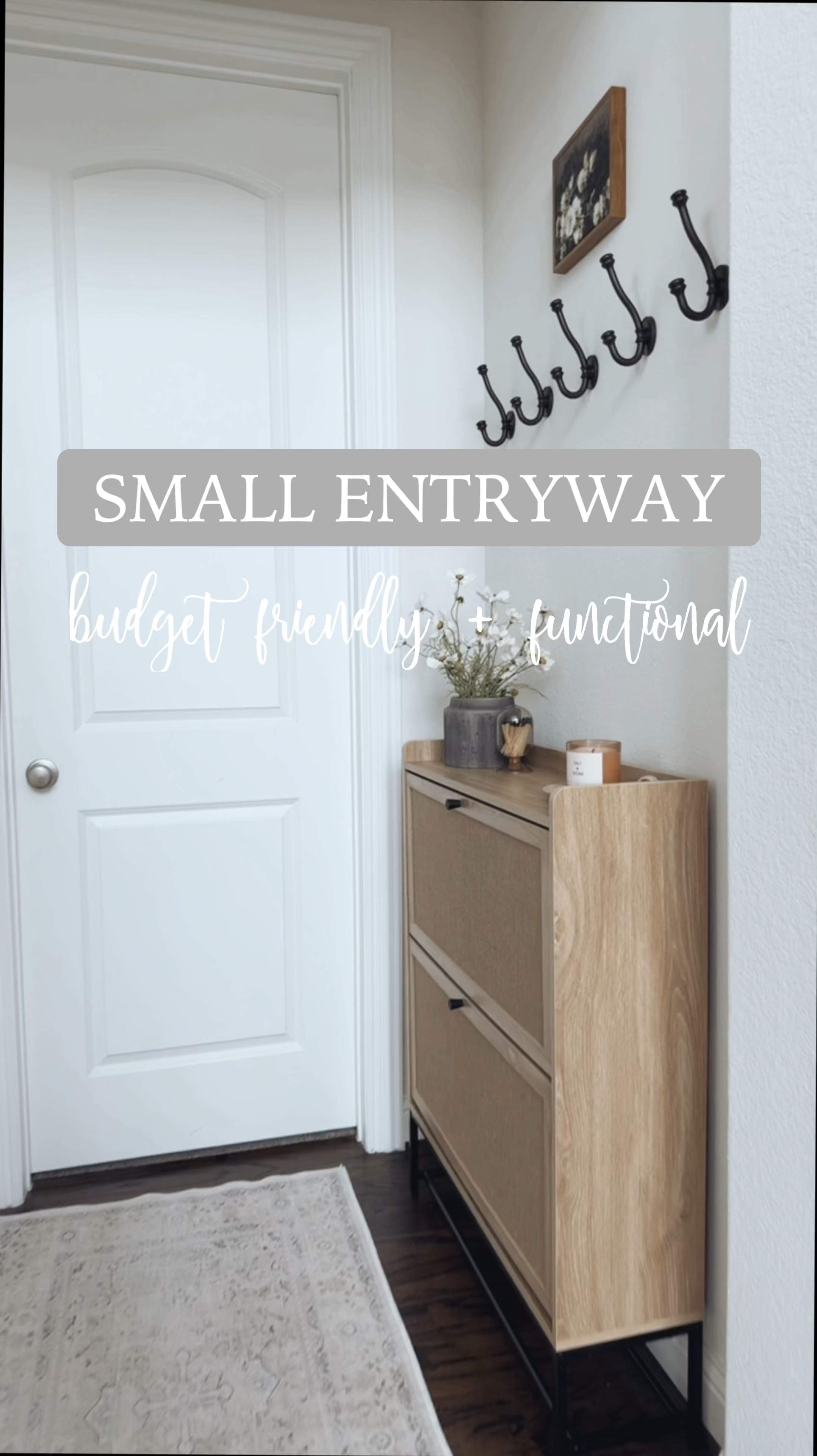 🏠✨ Ready to turn your home into a sanctuary of serenity? Let's start with the heart of your abode: the entryway! 🚪✨ Ah, the entryway – where shoes tend to multiply like bunnies and clutter takes on a life of its own.
Grab Yours Here: https://amzn.to/4aSgylr

But fear not! Start with your entryway, and you'll be on the path to domestic bliss. Picture this: a magical cabinet that not only holds a ton of shoes but also doubles as a decorative masterpiece. This is where shoes should come off and tend to leave a large pile of clutter. But with our charming cabinet, clutter becomes a thing of the past!

With its solid build and whimsical charm, this cabinet isn't just functional; it's a statement piece. Plus, that shelf? It's like a cherry on top, adding that extra touch of charm to your space.

So bid farewell to the chaos and embrace the zen-like calm of a well-organized entryway. Your home – and your sanity – will thank you! 🌟 #homeorganization #entrywaydecor #entryway #shoeorganizer #organizedhome #OrganizedLiving #organizedlife #amazonhomefinds #amazonfinds #founditonamazon #amazonfind #amazonhome #homedecorinspo

#LTKVideo #LTKstyletip #LTKhome