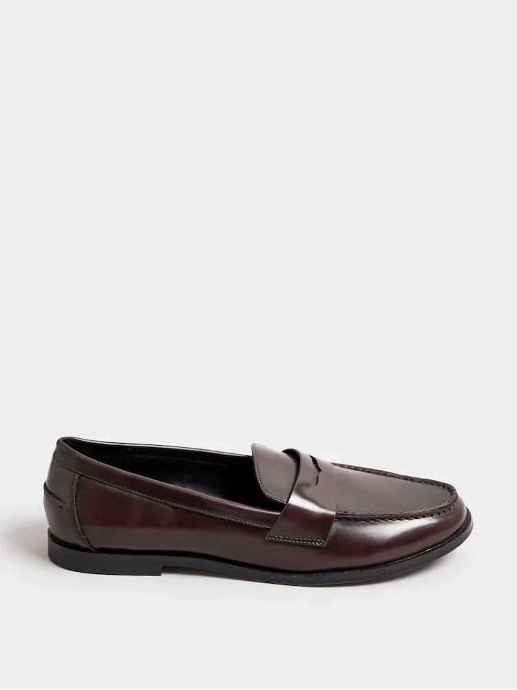 Rood - Long Tall Sally lakleren loafers | Next EU
