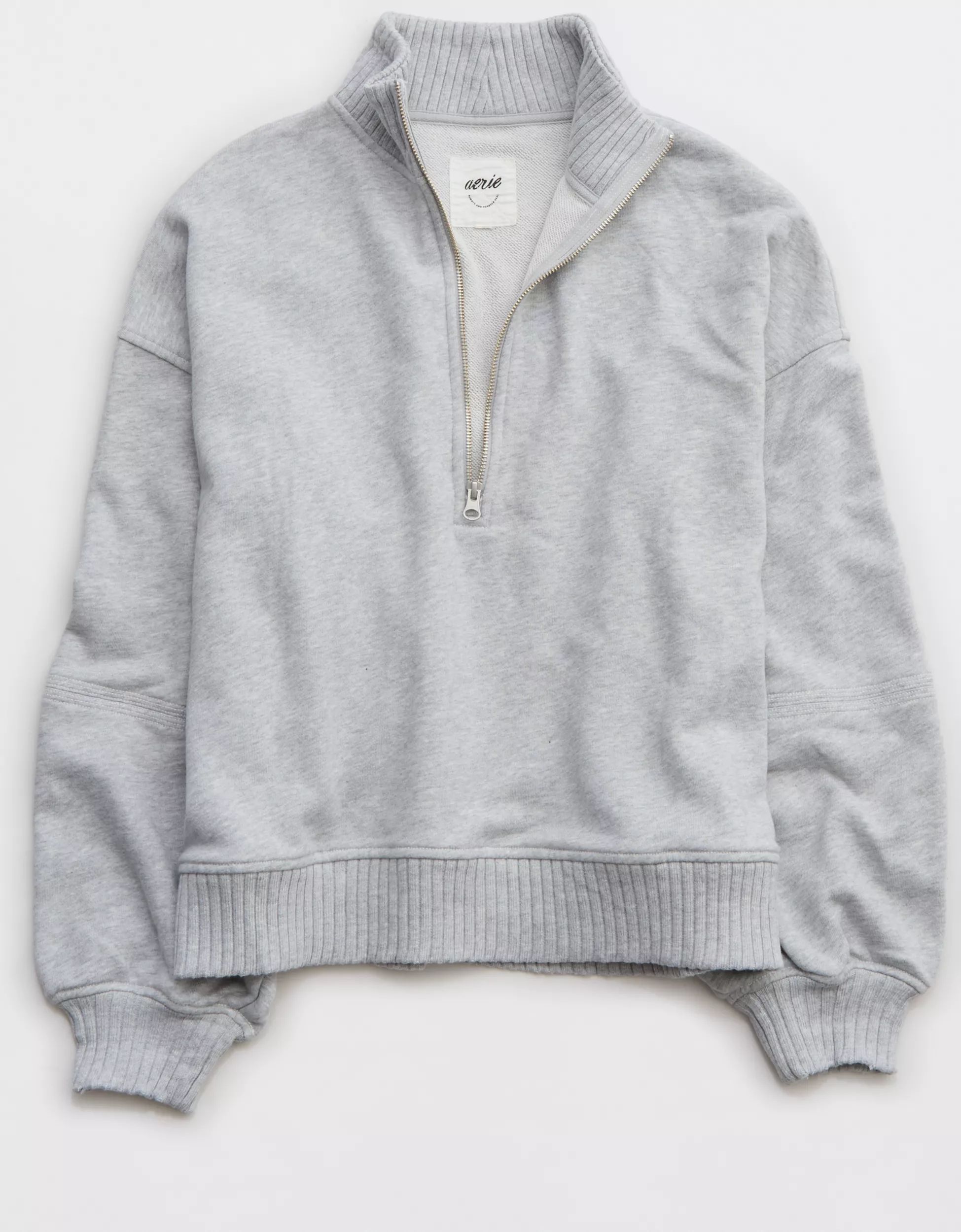 Aerie Sun's Out Quarter Zip Sweatshirt | Aerie