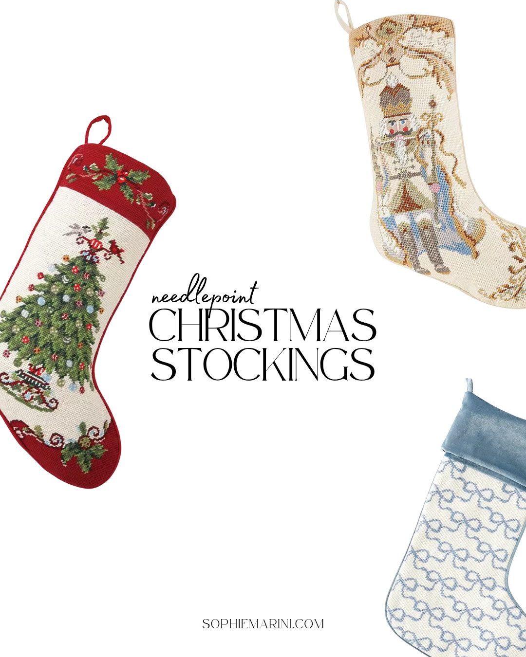Needlepoint Christmas stockings
[Needlepoint Personalized Christmas Stocking, Nutcracker Needlepoint Embroidered Holiday Stocking]  

 #LTKHoliday #LTKSeasonal #LTKHome
