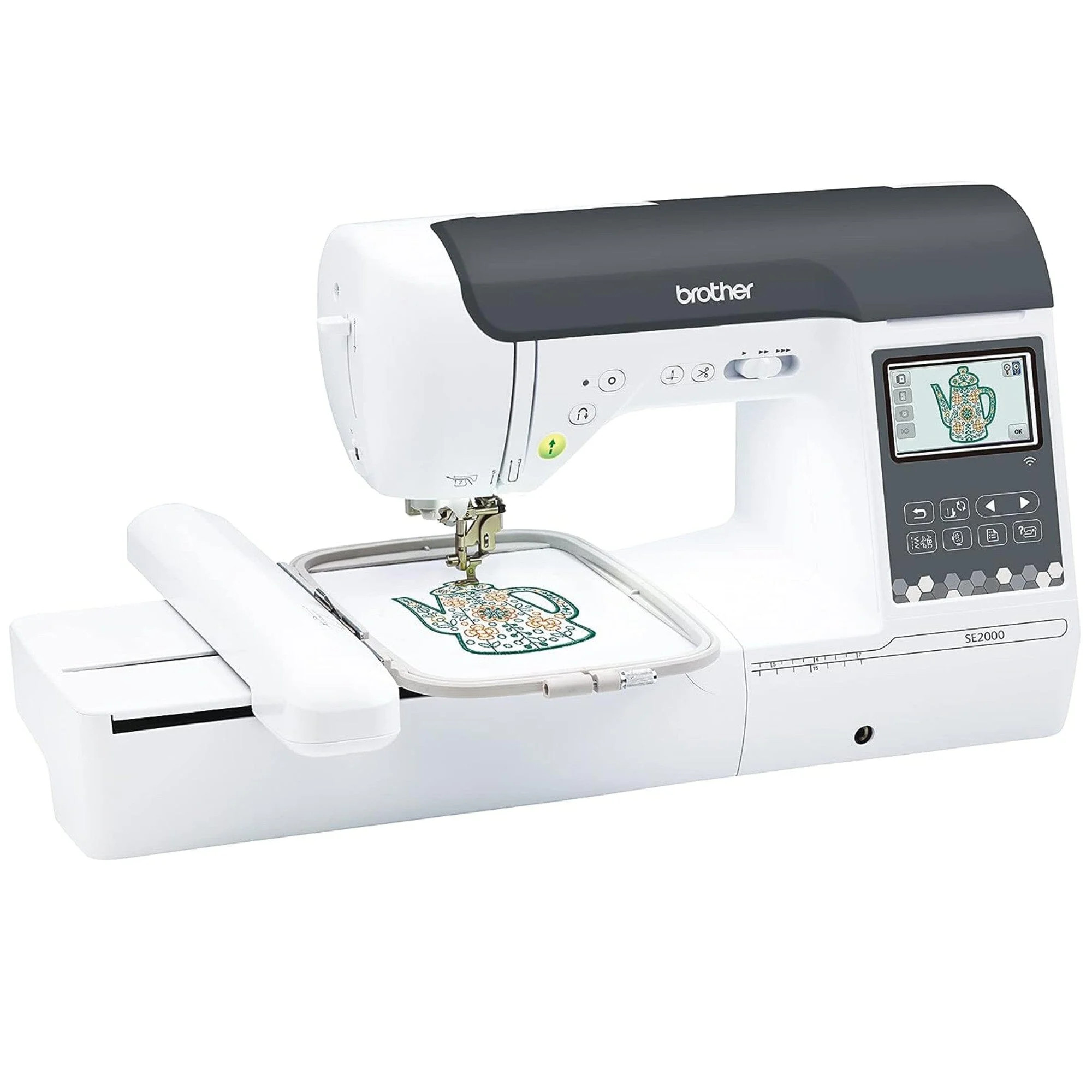 Brother SE2000 Embroidery Sewing Machine with Zigzag Foot - Walmart.com | Walmart (US)