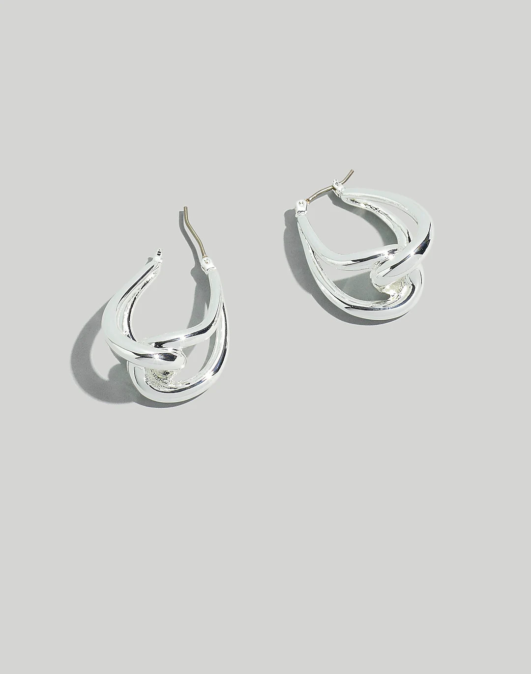 Vintage Knot Hoop Earrings | Madewell